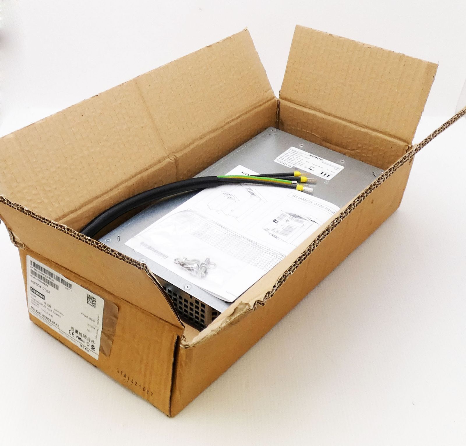 Siemens Sinamics G120 6SL3203-0CD22-2AA0 E: 001 Netzdrossel -unused/OVP-