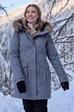 Mountain Warehouse Womens Down Padded Waterproof Jacket Winter Ladies Parka Coat