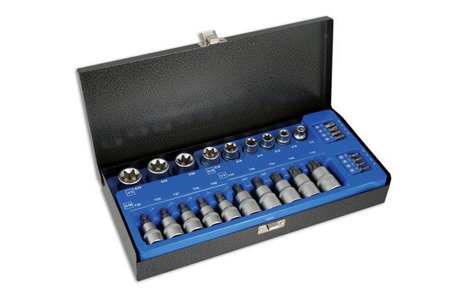 Laser 2982 Star Socket & Bit Set 27 piece