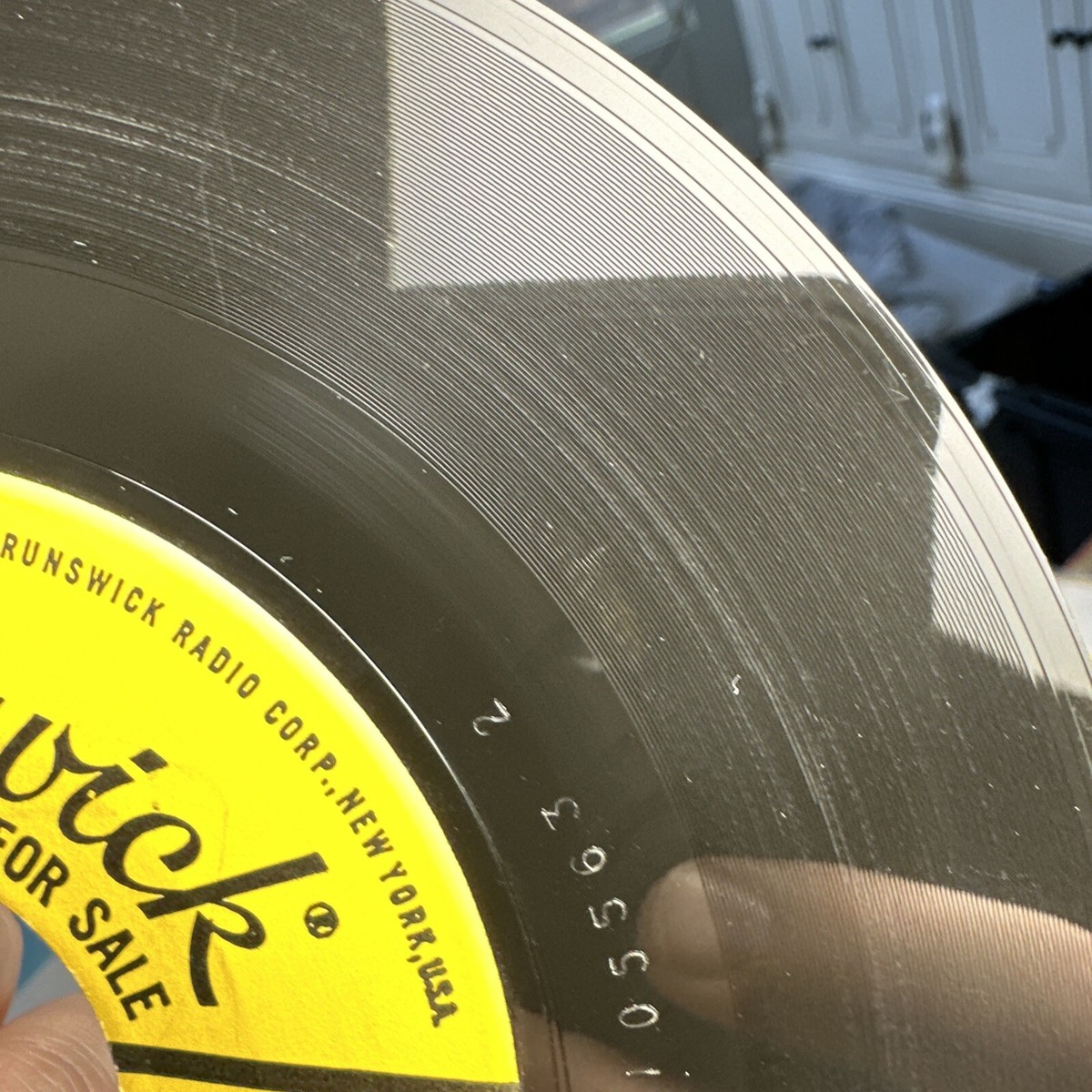 The Crickets PROMO 45 EX ! It's So Easy/Lonesome Tears Brunswick 9