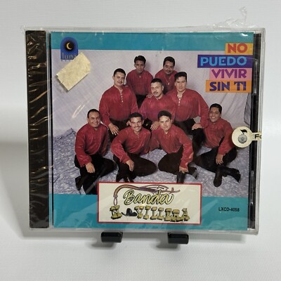 Banda Novillera CD No Puedo Vivir Sin Ti 1996 Lamento Boliviano Oye Mi Amor New