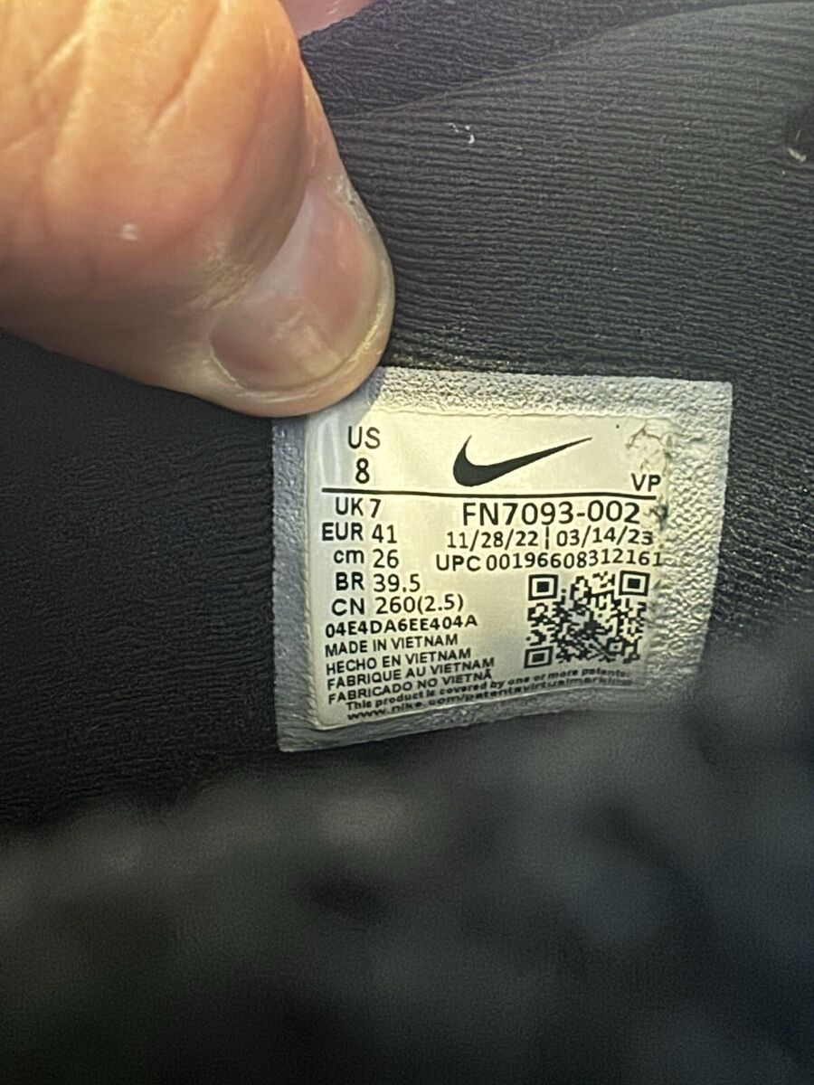 2023 Nike cosmic unity 3 Triple Black Rare Sample Men's Size 2023 Nike cosmic unity 3 Triple Black Rare Sample Men's Size