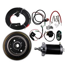 Kit Volano Avviamento Elettrico Motore per Yamaha E40X E40XMH 40CV 2Tempi Enduro 66T