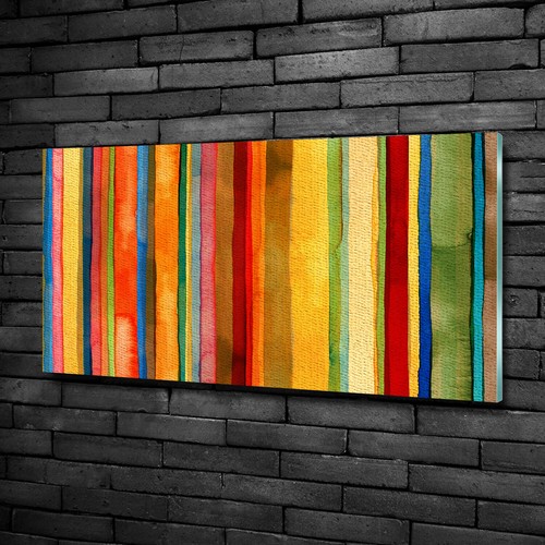 Tableau Sur Verre Acrylique Tulup - Taches Colorées Modernes - 50x100 Cm