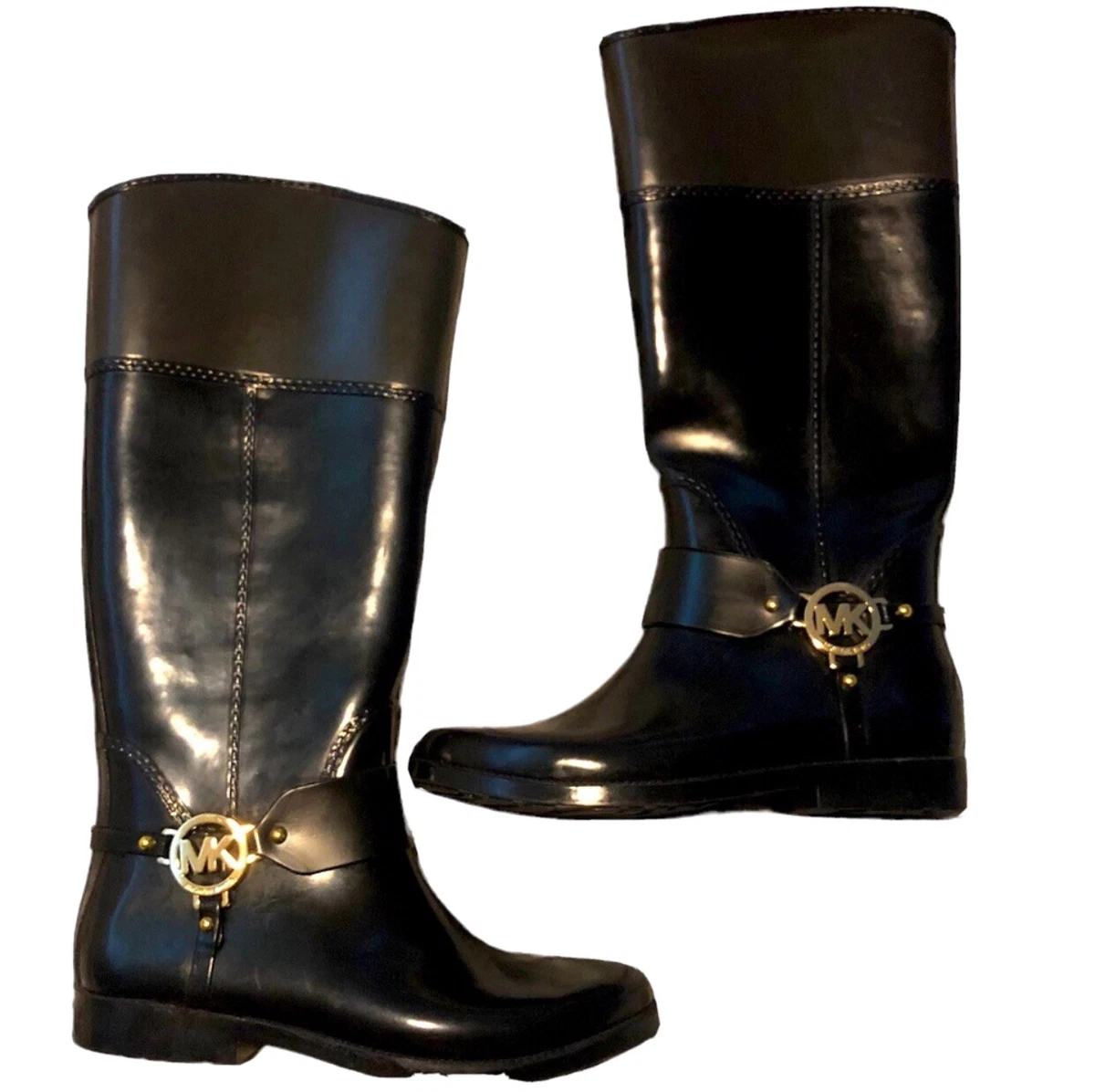 Michael Kors Rain Boots Size 8