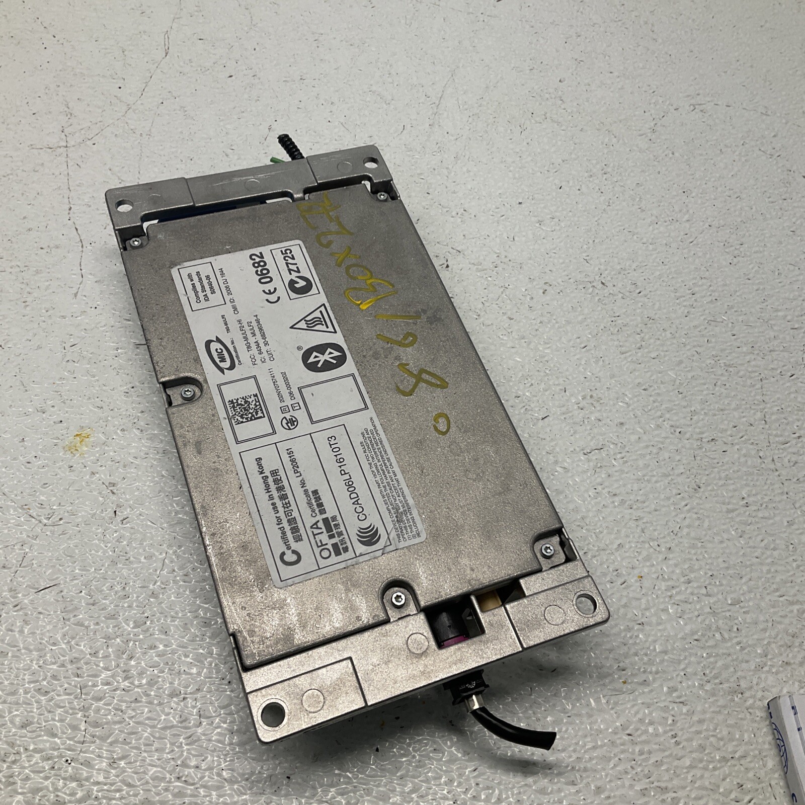 BMW 7 F01 F02 F03 F04 2009 Bluetooth control unit module  