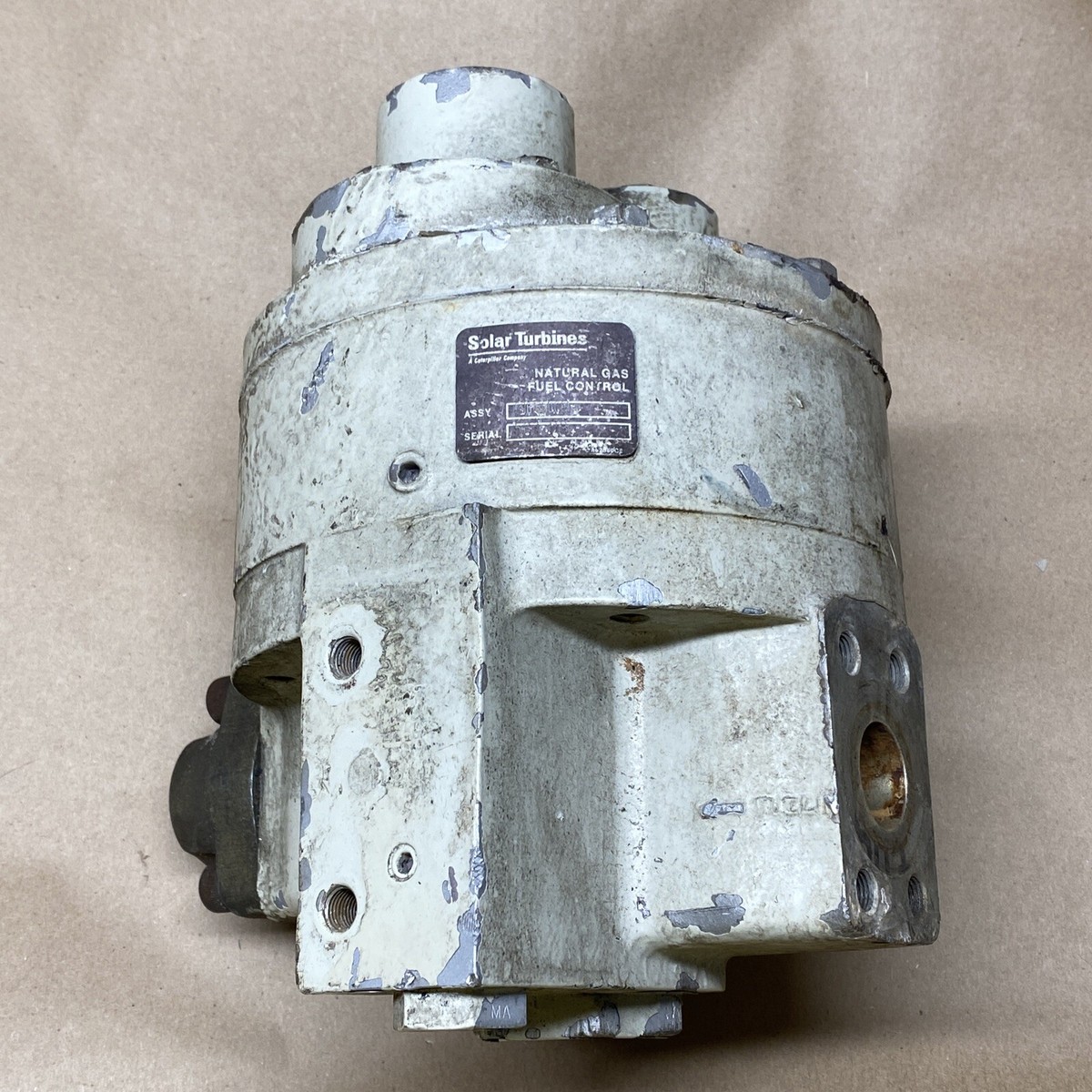 SOLAR TURBINES NATURAL GAS FUEL CONTROL VALVE ASSY. E961530C91