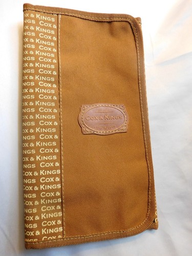 Cox & Kings Canvas Travel Organizer Passport Wallet