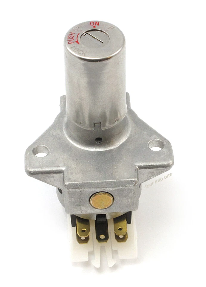 点火开关叉锁组件本田 CB400F CB550 CB650 CB750 CB900 GL1000 — 第 2/2 张图片