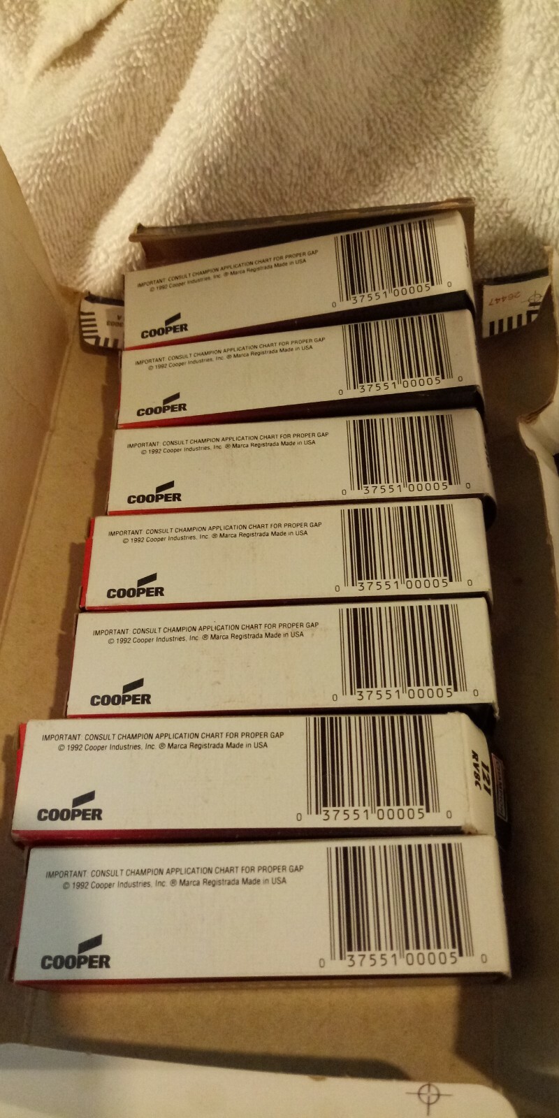 Spark Plug-Copper Plus Champion Spark Plug 121, NOSIB, SOLD INDIVIDUALLY