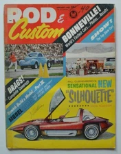 ROD & CUSTOM January 1963 Silhouette Show Roadster Bonneville