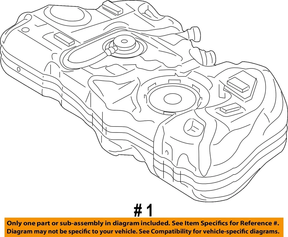 Used Fuel Tank fits: 2011 Ford Fiesta Grade A Foto 4 de 4