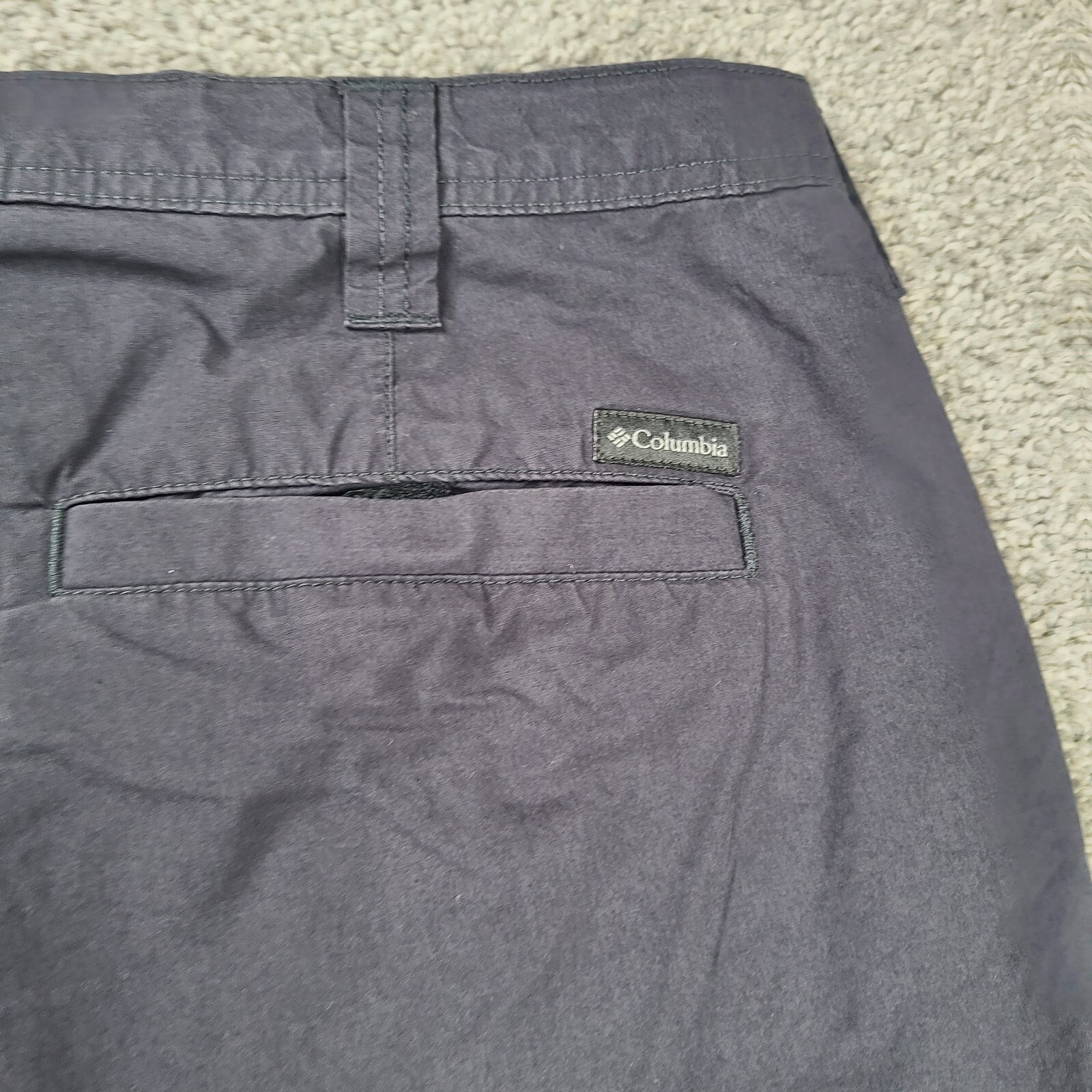 Columbia Shorts Men's Size 38 Gray Lightweight Cotton Outdoor Casual Golf thumbnail 5