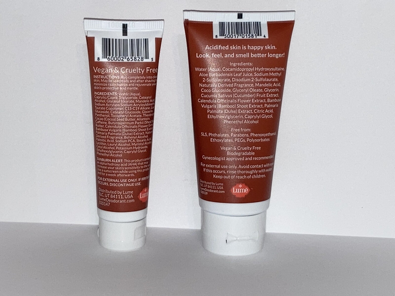 NEW Lume SANDALWOOD CITRUS Bundle Travel Size Body Butter & Acidified