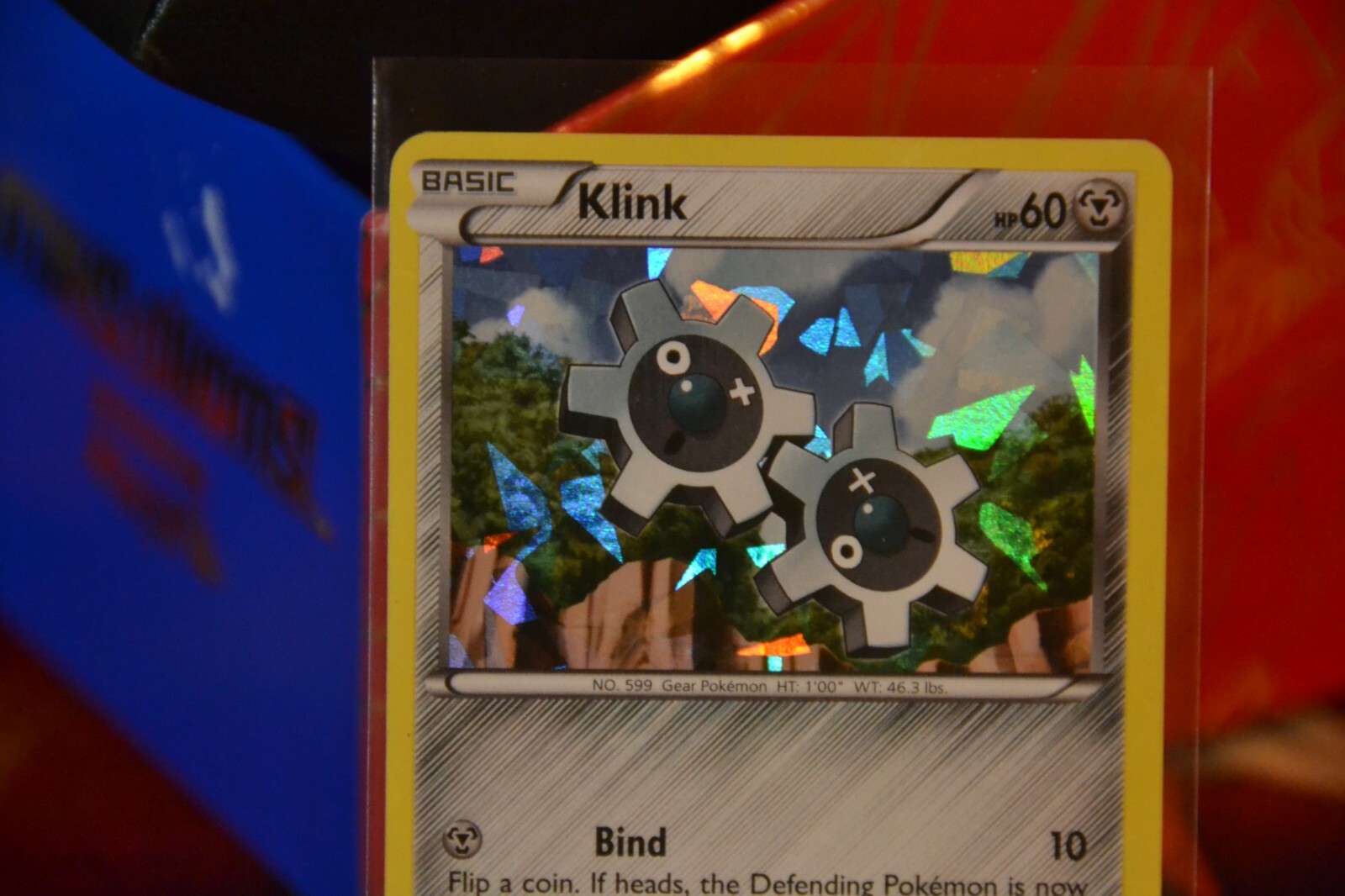Pokémon TCG Klink 74/114 Black & White Cracked Ice Holo NM