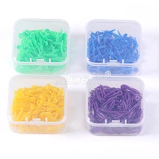 Dental Plastic Wedges Concave Design Arc Diastema Wedge with End Circular Hole