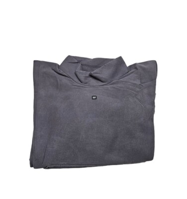 Yeezy Gap Balenciaga High Neck Distressed Mockneck Sweater Size