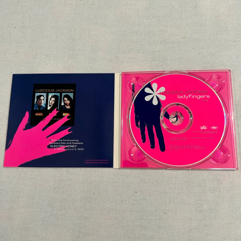 Luscious Jackson Ladyfingers CD 1999 - Image 4 of 4
