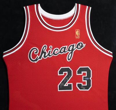 MICHAEL JORDAN Autographed Bulls Original Champion Rookie Jersey