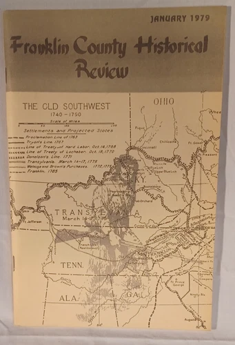 Winchester Tennessee Franklin County Historical Society Review January 1979