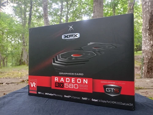 Tarjeta gráfica XFX Radeon RX 580 OC de 8GB GDDR5. Precintada.