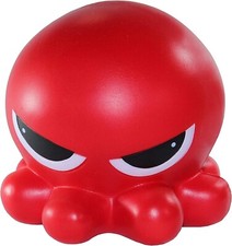 NEW Grumpy Baby Octopus Vinyl Squishy Good For Hand Strength  