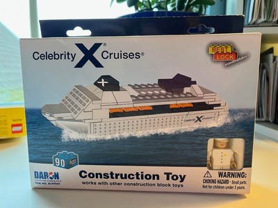 Celebrity Cruise Building Blocks Construction Toy - Daron - New in Box