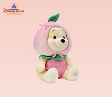 Disney authentic 2024 winnie the pooh peach plush 18inches disneyland exclusive