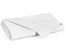 Garnier-Thiebaut France, 2 King Flat Sheets, 100% ELS Cotton White, Luxury Hotel