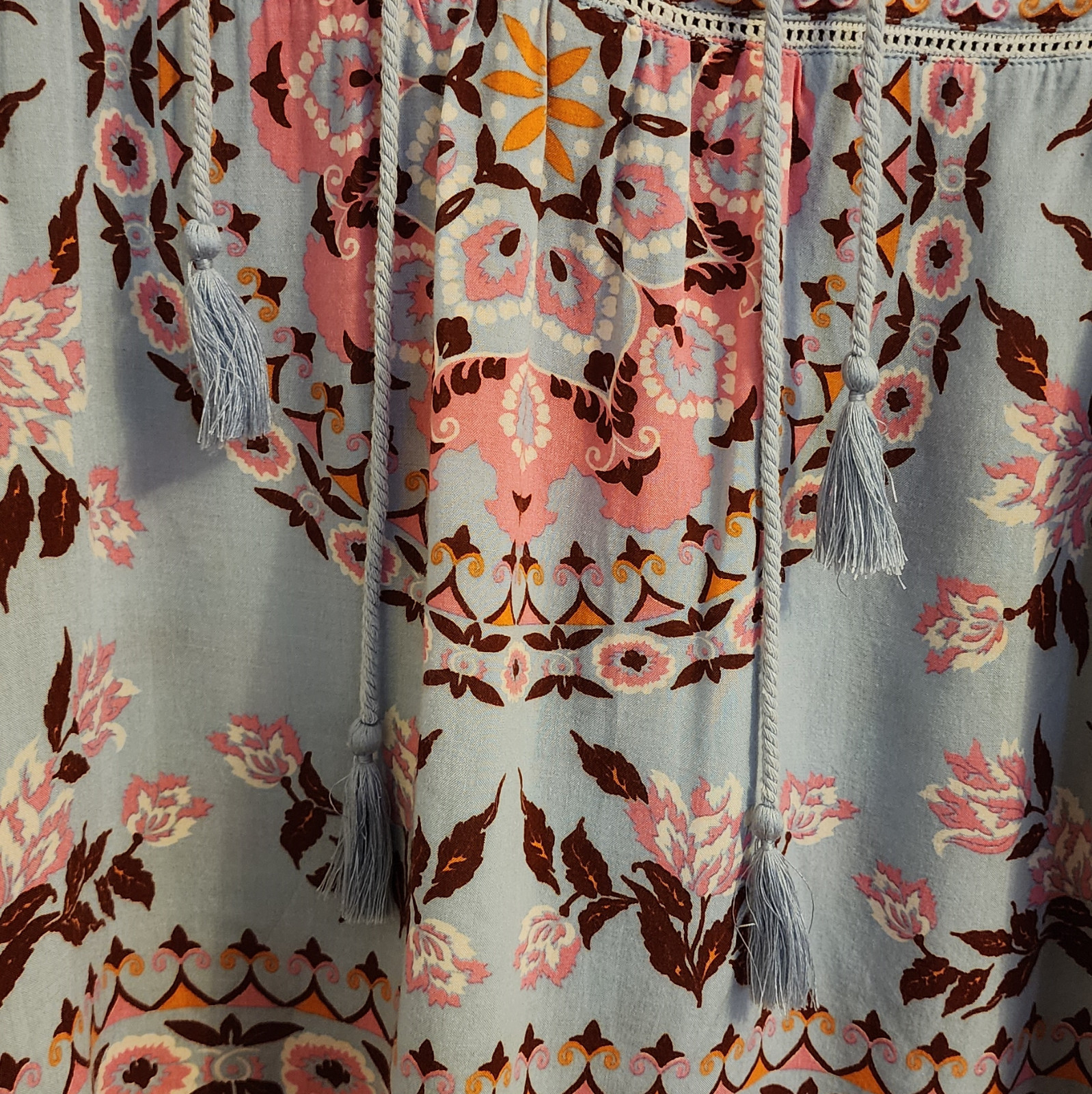 Spell & The Gypsy Collective  Pandora Aquamarine Blouse XS image 7