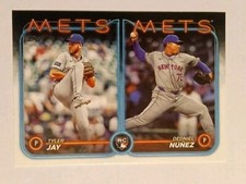 2024 Topps Update ⭐Rookie Combos⭐#US82 Tyler Jay/Dedniel Nunez New York Mets RC 
