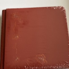 New Creative Memories 7x7 Album Burnt Orange Fall Leaves With Pages Sealed