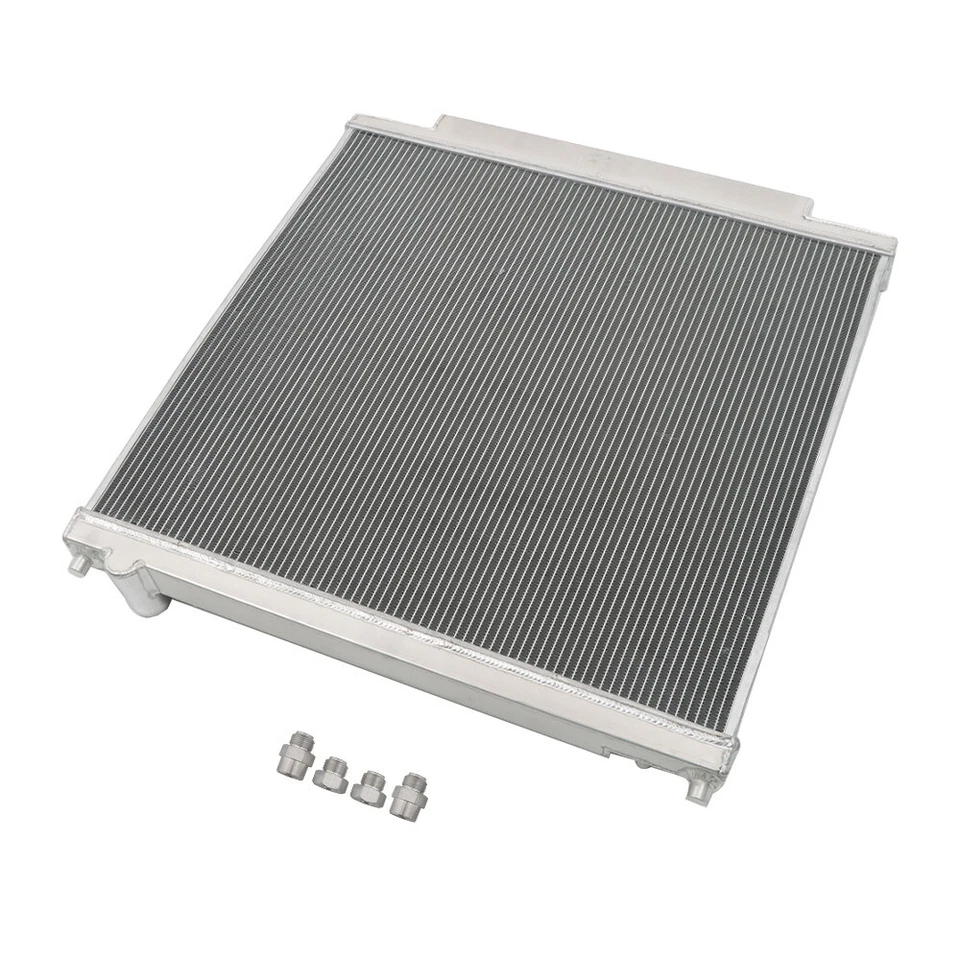 Radiador de 4 filas para FORD F250 F350 F450 F550 F-53 Super Duty 6,8 L 7,3 L 1999-2005 Foto 3 de 4