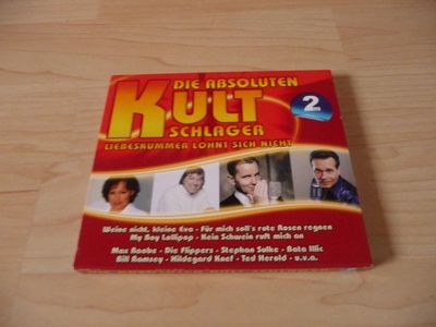 Doppel CD Kult Schlager: Ted Herold Daliah Lavi Bill Ramsey Bata Illic Hildegard