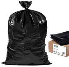 Plasticplace Contractor Trash Bags 42 Gallon 6.0 Mil 33  x 48   25 Count Black