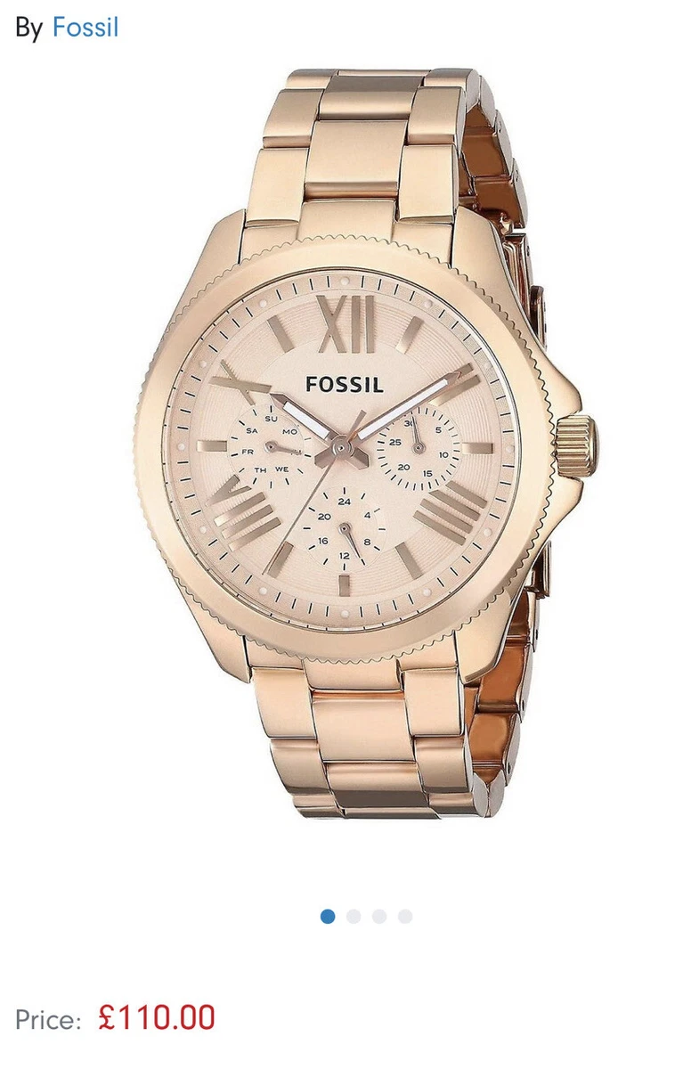 Fossil cecile clearance watch rose gold