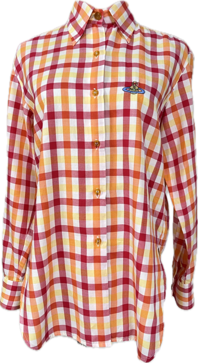 Vivienne Westwood Milan Authentic Vintage Red Label Cotton Shirt 