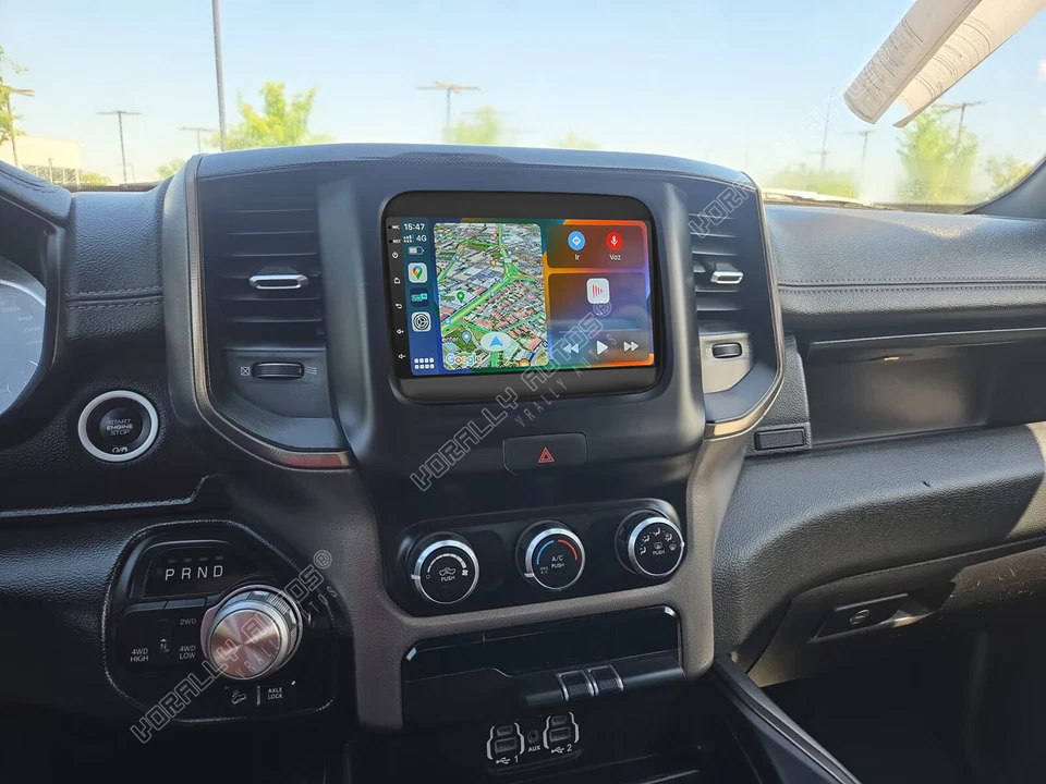For Ram 1500 2500 3500 Stereo Radio Upgrade 2019-2023 Carplay Android 14 +Camera - Image 4 of 4