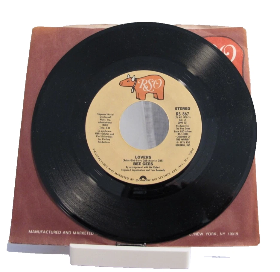 Bee Gees 45 RPM Speed Vinyl Records for sale | eBay