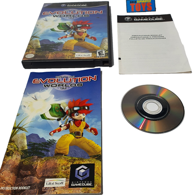 Nintendo GameCube Evolution Worlds 2002 Ubisoft COMPLETE | eBay