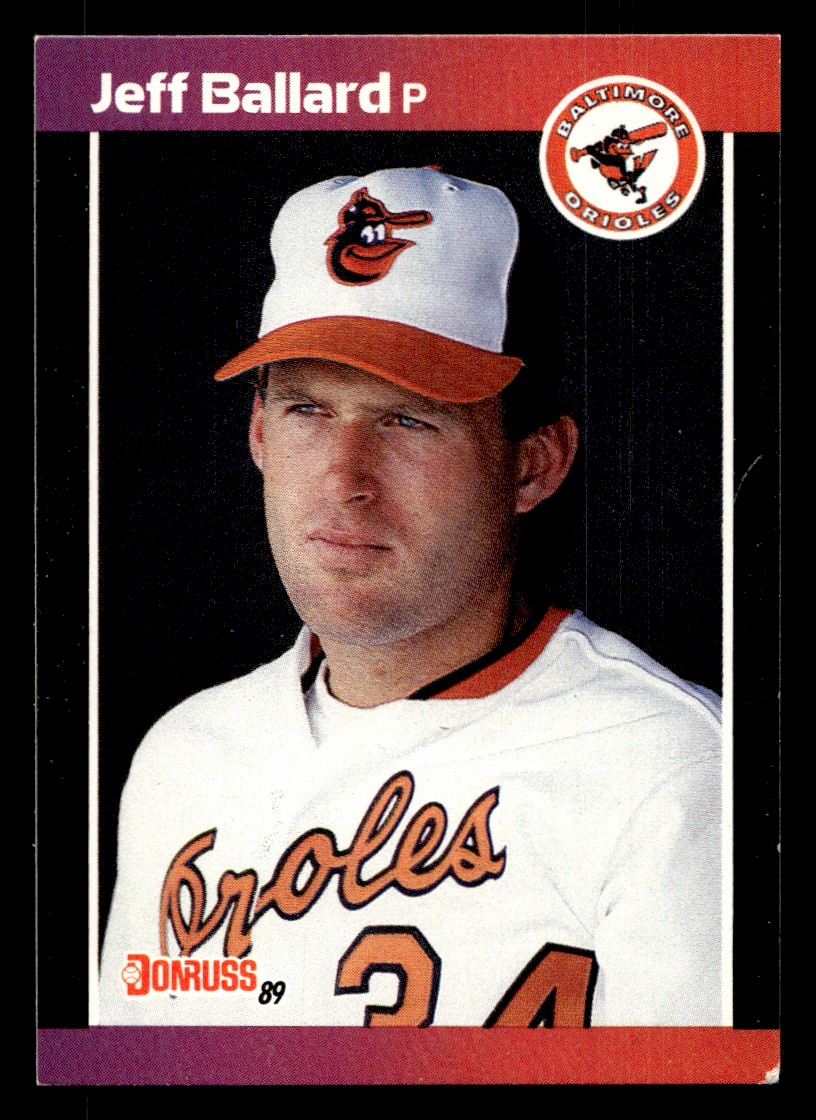 1989 Jeff Ballard #495 Baltimore Orioles Baseball Sports Card Raw Trading Card