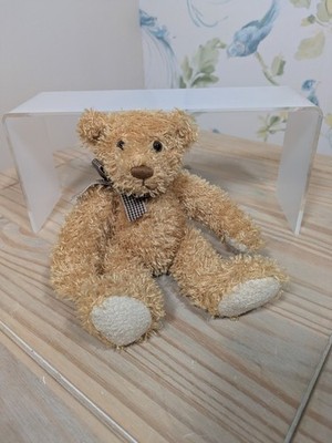 Russ Berrie ''Frizzby'' kleiner sitzender Teddybär Plüschtier Kuscheltier Sammlerstück