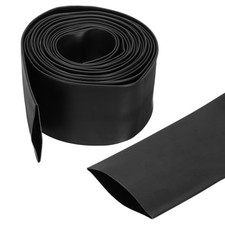 2 Inch 20ft Wire Heat Shrink Tubing 3:1 Double-sided Wrap, Black
