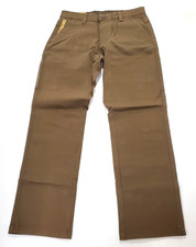 Mens Weatherproof Regular Fit Straight Leg Flex Commuter Pants 30 x 30 Brown