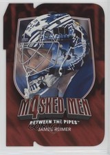2011-12 ITG Between the Pipes Men 4 Ruby Die-Cut James Reimer #MM-37 0c2