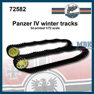 FC MODEL TREND FCMT72582 Panzer IV winter tracks / Ostketten (1:72)