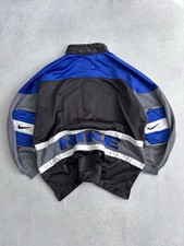 Vintage 90 s Nike Double-Sided Logo Big Size Button-Up Track Jacket Size XXL