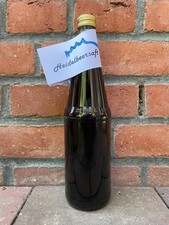 Heidelbeersaft 0,7 l aus eigen Heidelbeeren 