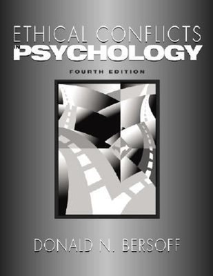 Ethical Conflicts in Psychology Paperback