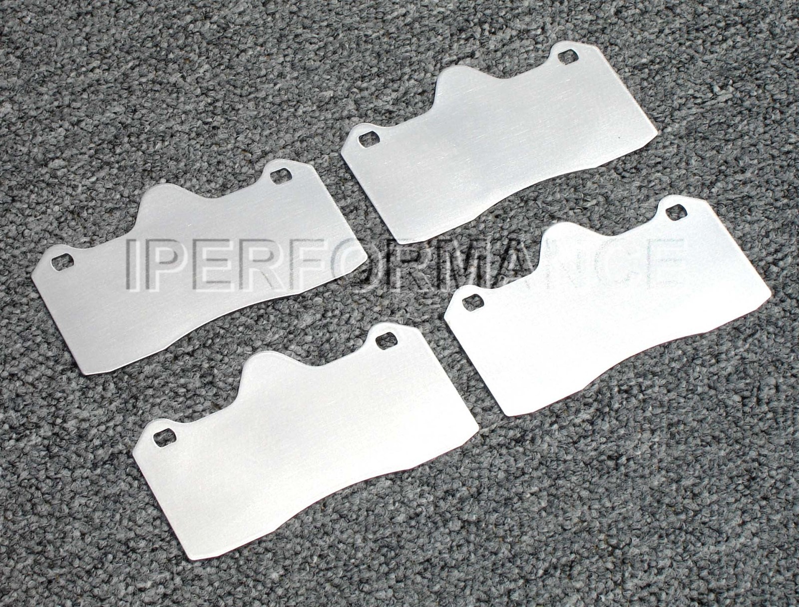 Titanium Brake Pad Shim Heat Shield Set for Lotus Evora & S 09-15 350mm Disc; Rr